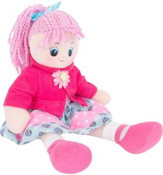 Кукла Gulliver Земляничка с двумя косичками 30 см