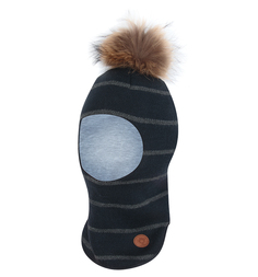 Шапка Nels Ansi черный/серый