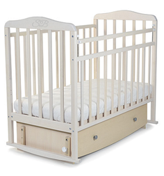 Кровать Sweet Baby Luciano, цвет: белое облако