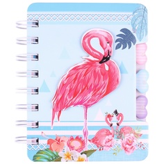 Блокнот линейка 60л Darvish «Фламинго»