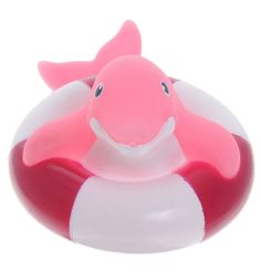 Игрушка для ванны Canpol Зверюшки розовый дельфин, 11.5 см