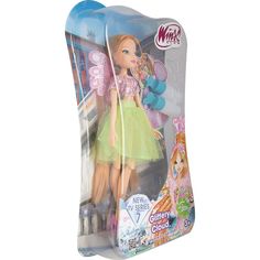 Кукла Winx Club Мерцающее облако Флора 28 см