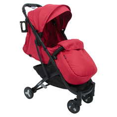 Прогулочная коляска Tommy Travel, цвет: красный