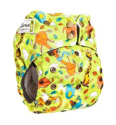 Подгузник GlorYes Жирафы + 2 вкладыша (3-18 кг) шт.