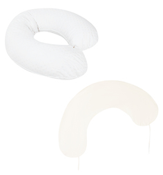 Комплект Smart-textile Бумеранг-лайт подушка/наволочка 2 предмета длина по краю 220 см, цвет: бежевый