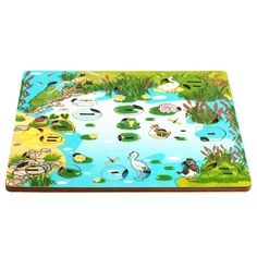 Сортер Нескучные игры Обитатели пруда