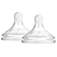 Соска Dr.Browns для бутылочки Options+ с широким горлышком Preemie Flow для недоношенных детей силикон, с рождения