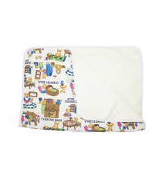 Пеленка Multi-Diapers двусторонняя 3-хслойная непромокаемая 50х70 см, 1 шт, цвет: белый