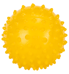 Мяч 1Toy Массажный желтый