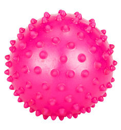 Мяч 1Toy Массажный розовый