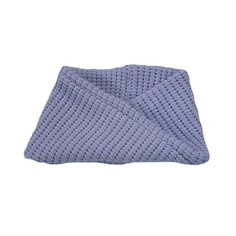 Шарф-снуд Artel Пухля, цвет: голубой