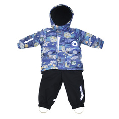 Комплект куртка/полукомбинезон Artel Майлз-2, цвет: синий/голубой/серый