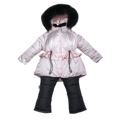 Комплект куртка/полукомбинезон Artel Лана, цвет: розовый