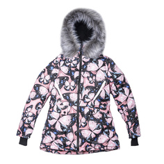 Куртка Artel Мура, цвет: розовый/синий