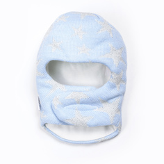 Шапка-шлем Artel Starway голубой/белый