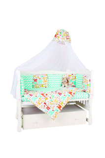Комплект в кроватку, 15 предм AMAROBABY