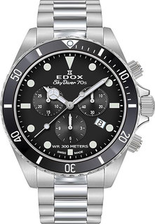 Швейцарские мужские часы в коллекции Skydiver Мужские часы Edox 10238-3NMNI