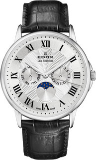 Швейцарские мужские часы в коллекции Les Bemonts Мужские часы Edox 40002-3AR