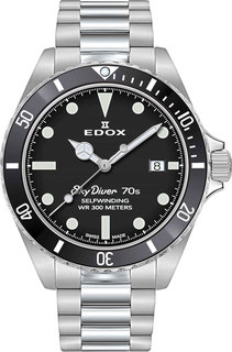 Швейцарские мужские часы в коллекции Skydiver Мужские часы Edox 80112-3NMNI