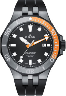 Швейцарские мужские часы в коллекции Delfin Мужские часы Edox 53015-357GNOCANIN