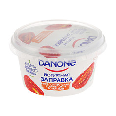 Йогурт Danone для заправки с вялеными томатами Неаполитанская 6%, 140г