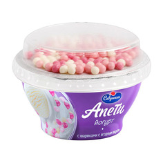 Йогурт Савушкин продукт Апети с ягодным шариками 5% 105г