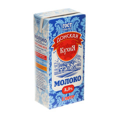 Молоко Донская кухня 3,2% 0,95 л