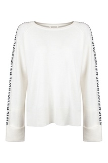 Молочно-белый свитер из шерсти и кашемира MAX & MOI