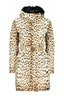 Куртка с леопардовым принтом Roberto Cavalli