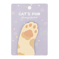 Стикеры фигурные FUN CATS PAW violet