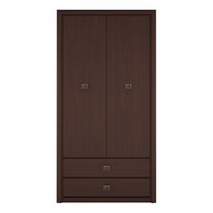 Шкаф платяной Коен REG2D2S Black Red White