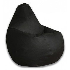 Кресло-мешок Черная ЭкоКожа 3XL Dreambag