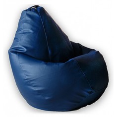 Кресло-мешок Синяя ЭкоКожа 2XL Dreambag