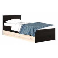 Кровать односпальная Виктория с матрасом 2000x900 Наша мебель