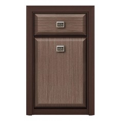Тумба Коен KOM1D1S Black Red White
