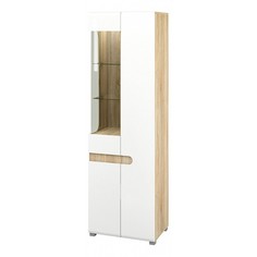 Шкаф-витрина Леонардо МН-026-01-Б Мебель Неман