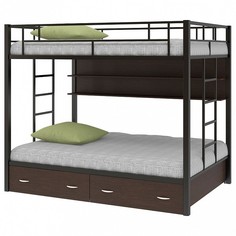 Кровать двухъярусная Валенсия Твист 120 МФ 4 Сезона