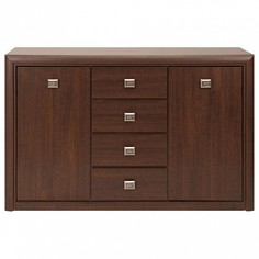 Комод Коен КОМ 2D4S/150 Black Red White