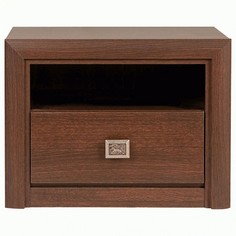 Тумбочка Коен КОМ 1S/58 Black Red White