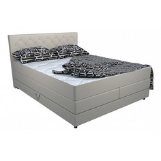 Кровать двуспальная с матрасом и топпером Уэльс 2000x1800 Belabedding