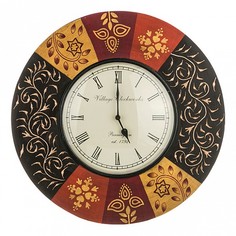 Настенные часы (45 см) Орнамент 875-138