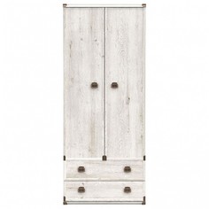 Шкаф для белья Индиана JSZF 2d2s Black Red White