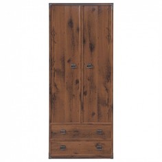 Шкаф для белья Индиана JSZF 2d2s Black Red White