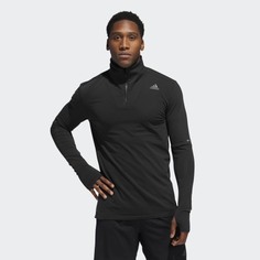 Лонгслив для бега Supernova 1/4 Zip adidas Performance