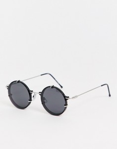 Черные круглые солнцезащитные очки Spitfire