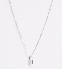 Серебряная цепочка с подвеской-замком DesignB