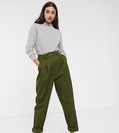 Брюки-галифе со складками ASOS DESIGN Tall