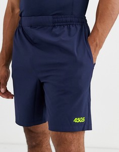 Темно-синие быстросохнущие спортивные шорты ASOS 4505 icon