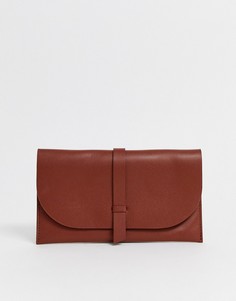 Кожаный кошелек ASOS DESIGN