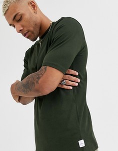 Зеленая oversize-футболка Only & Sons